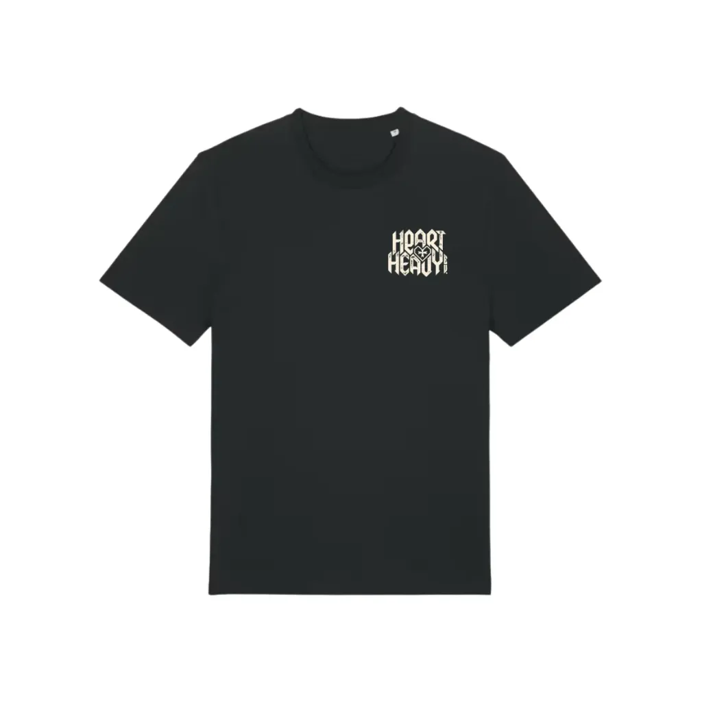 T-Shirt (black) Crossed Hearts (XXL)