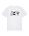 T-Shirt (white) Heart & Heavy Logo